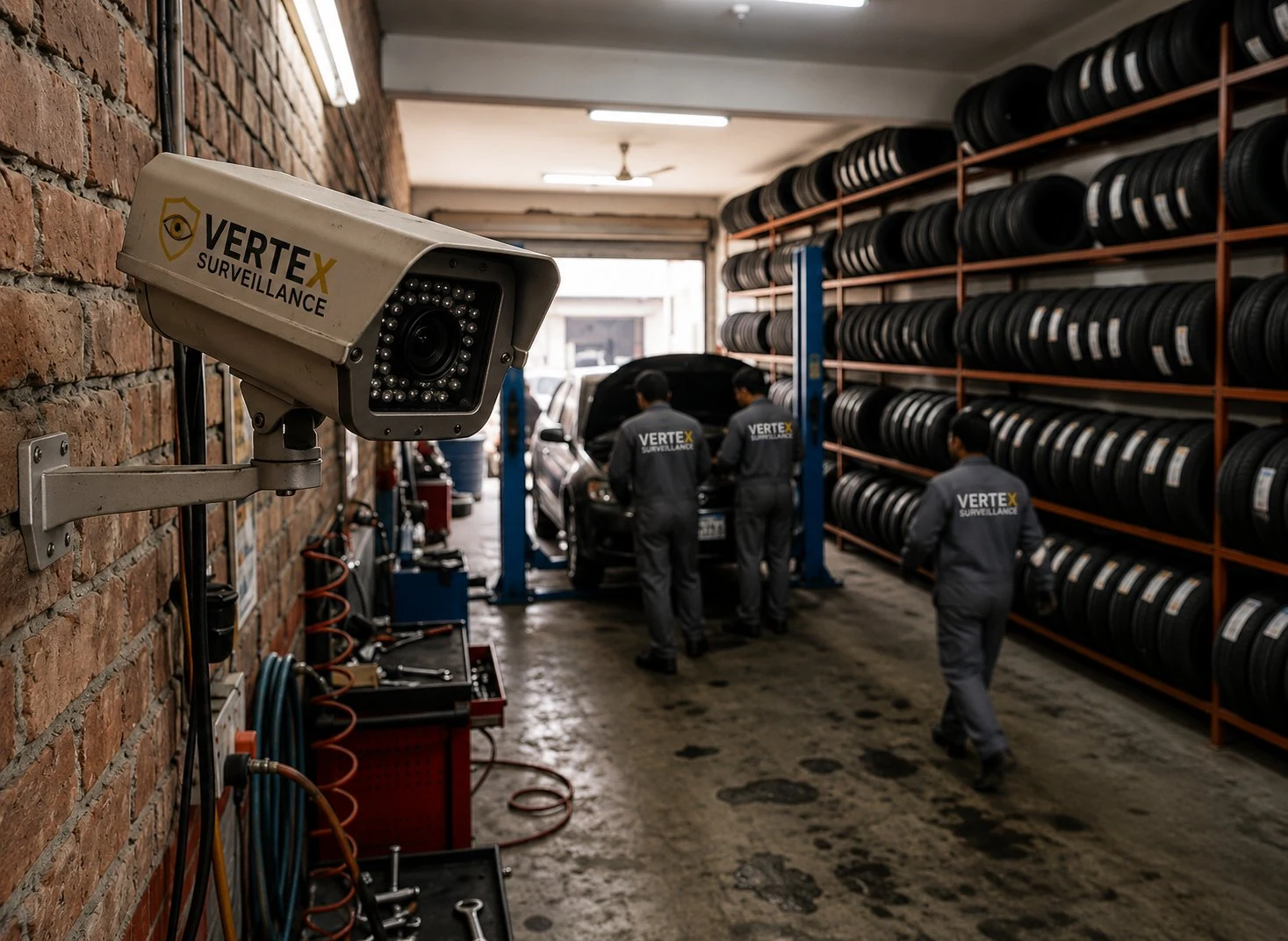 Tyre Shop Security